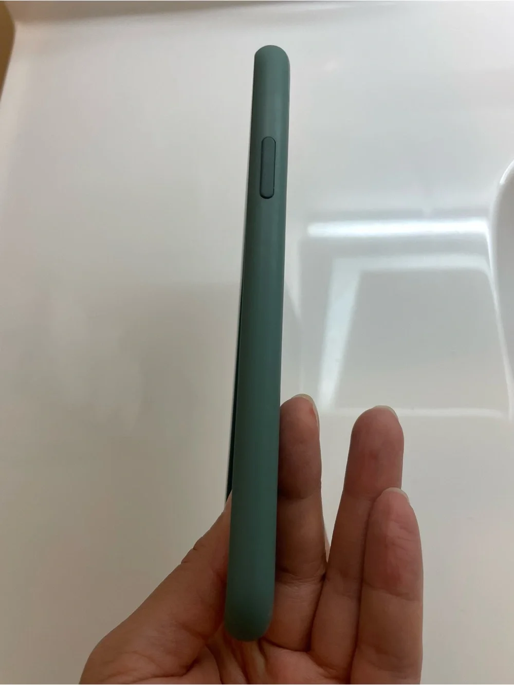 Apple Silicone iPhone Case - Teal